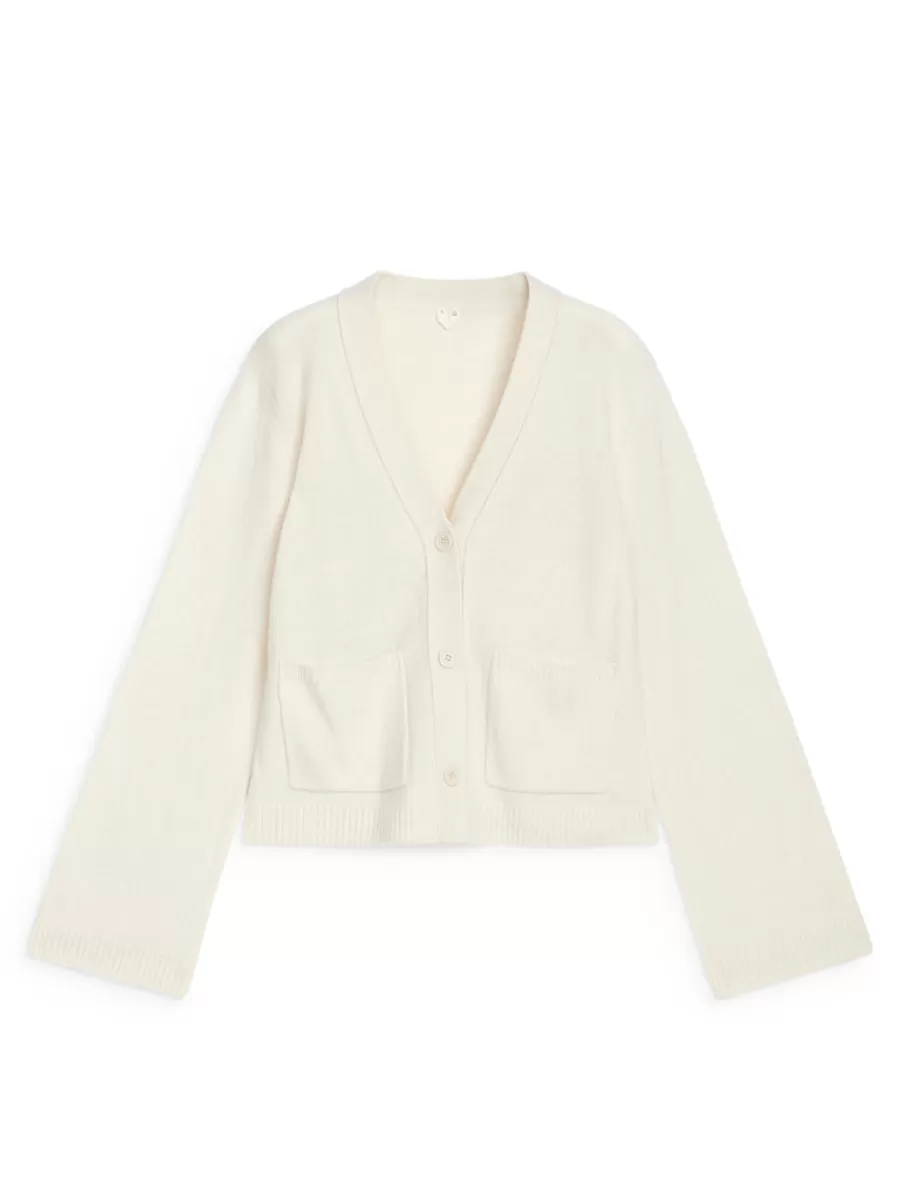 Mailles Et Cardigans-ARKET Gilet en laine Crème
