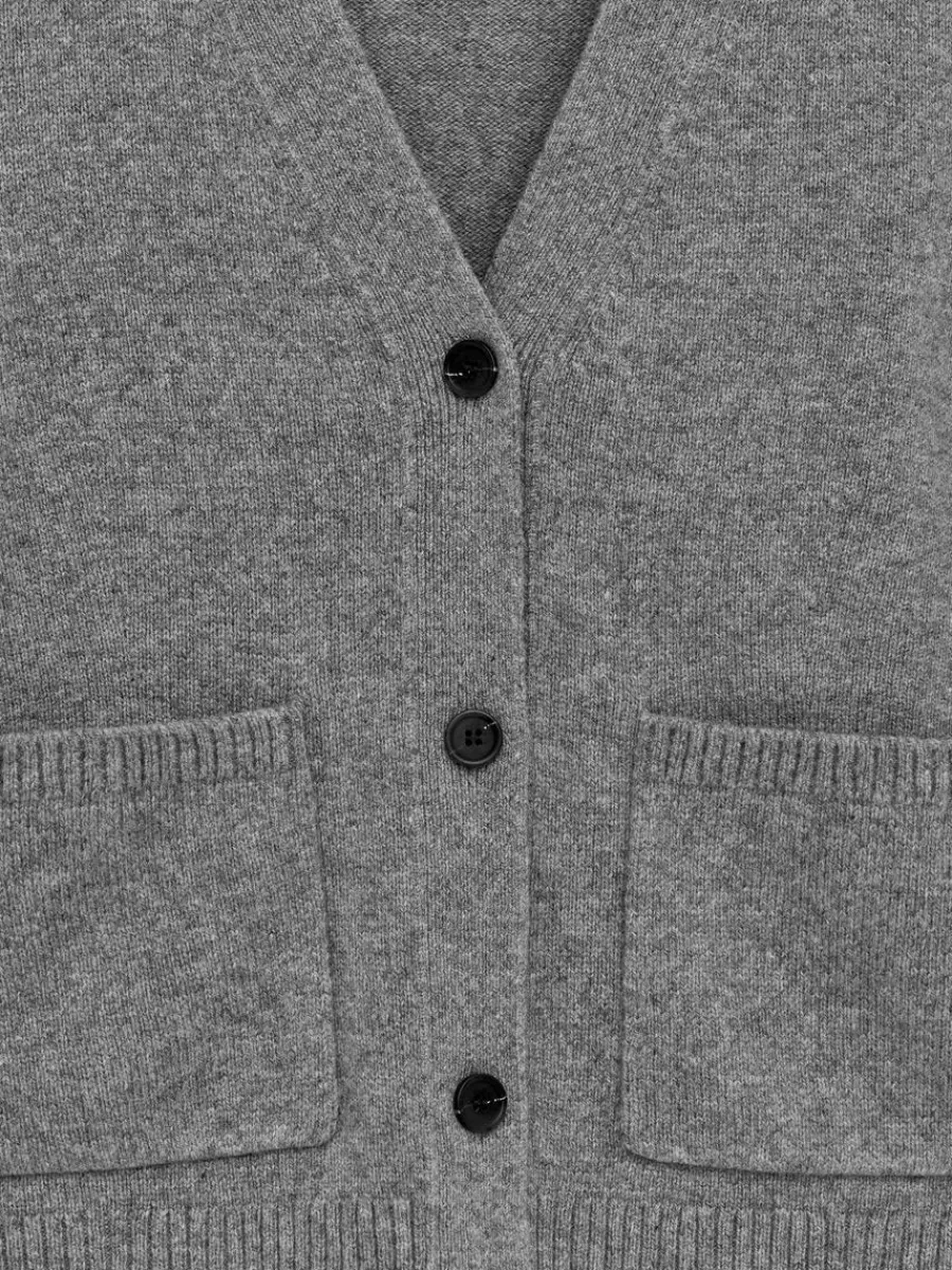Mailles Et Cardigans-ARKET Gilet en laine gris
