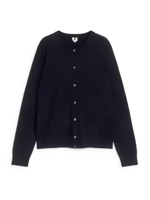 Mailles Et Cardigans-ARKET Gilet en laine mérinos Bleu foncé