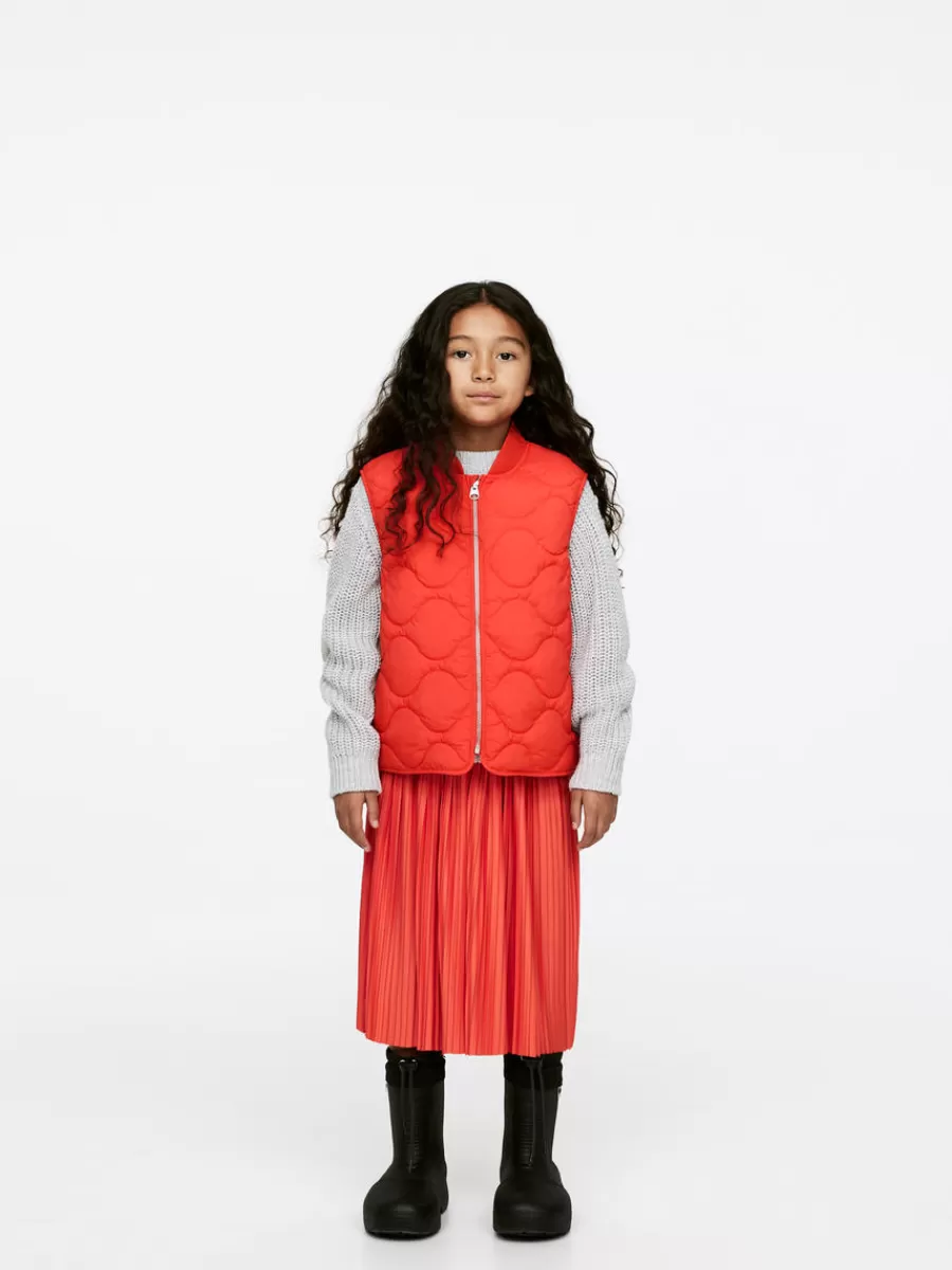 Manteaux Et Vestes | Manteaux Et Vestes-ARKET Gilet matelassé Rouge vif