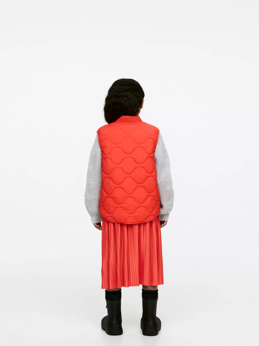 Manteaux Et Vestes | Manteaux Et Vestes-ARKET Gilet matelassé Rouge vif