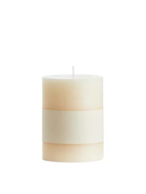 Bougies-ARKET Grosse bougie 10 cm Blanc cassé