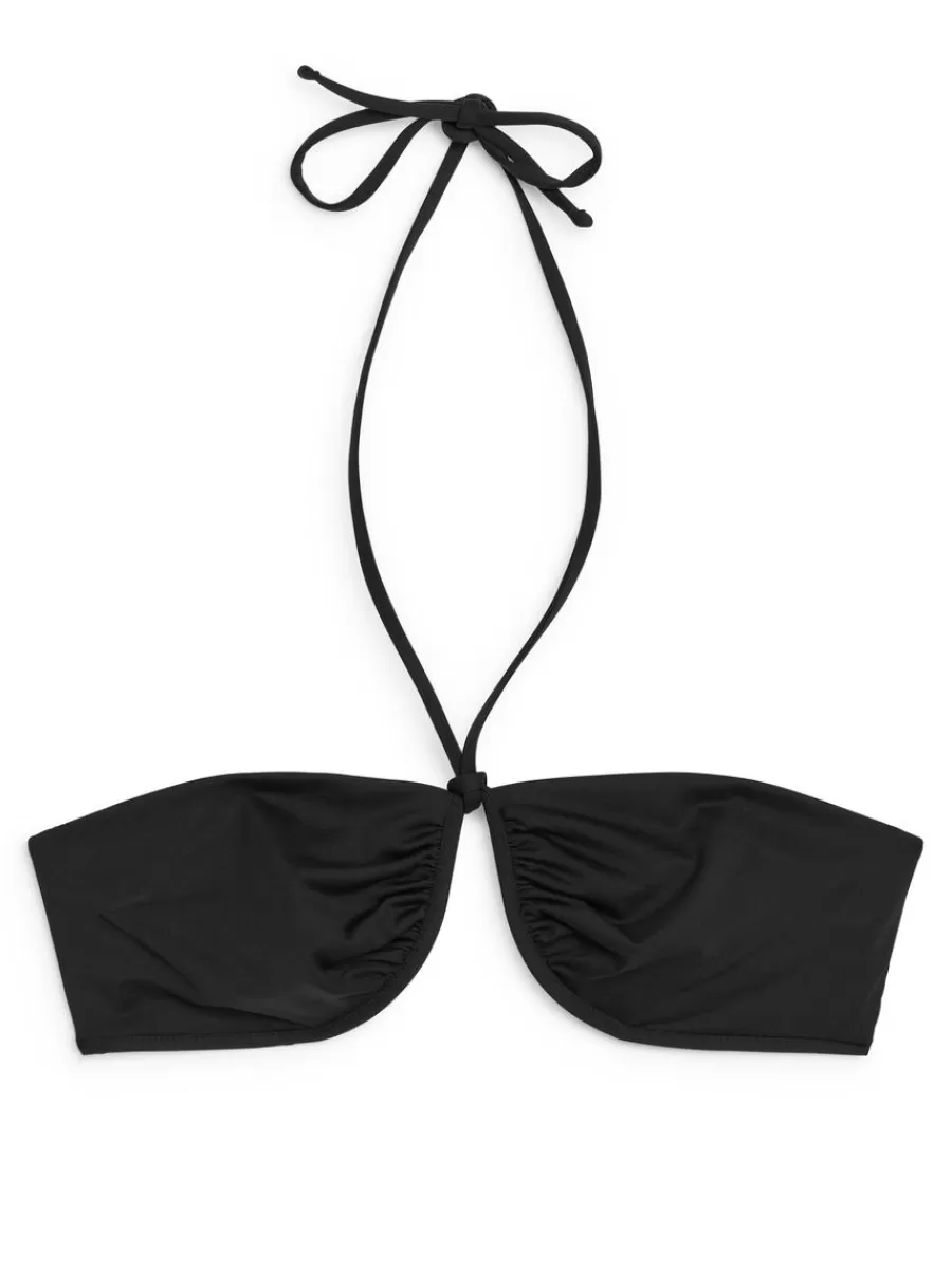 Maillots De Bain-ARKET Haut de maillot bustier Noir