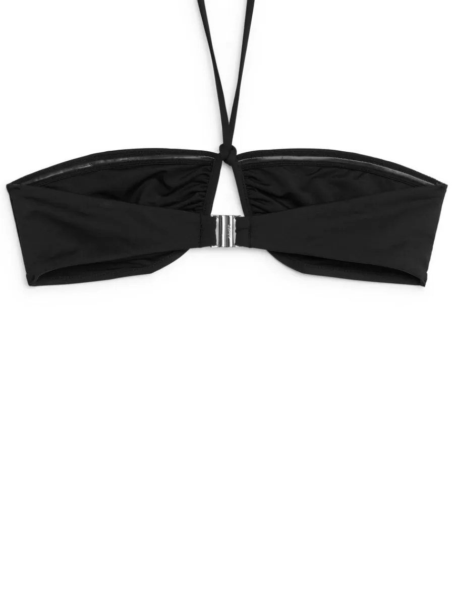Maillots De Bain-ARKET Haut de maillot bustier Noir