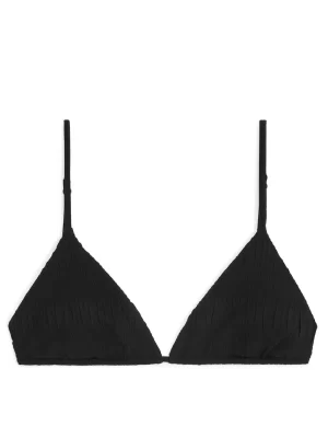 Maillots De Bain-ARKET Haut de maillot smocké Noir