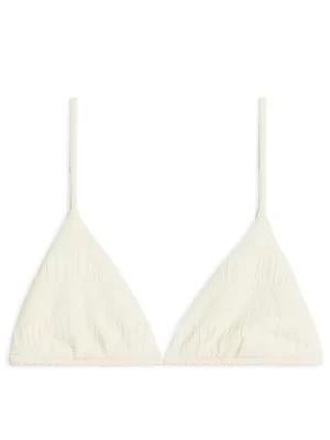 Maillots De Bain-ARKET Haut de maillot smocké Blanc