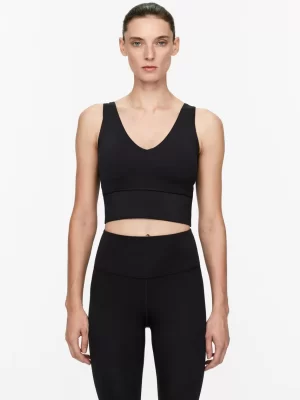 Vêtements De Sport-ARKET Haut doux et extensible Bleu foncé