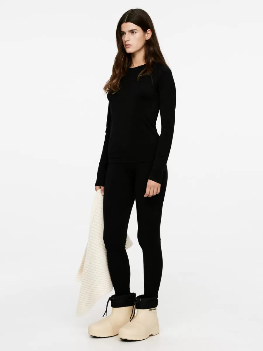 Vêtements De Sport-ARKET Haut en laine sans couture Noir