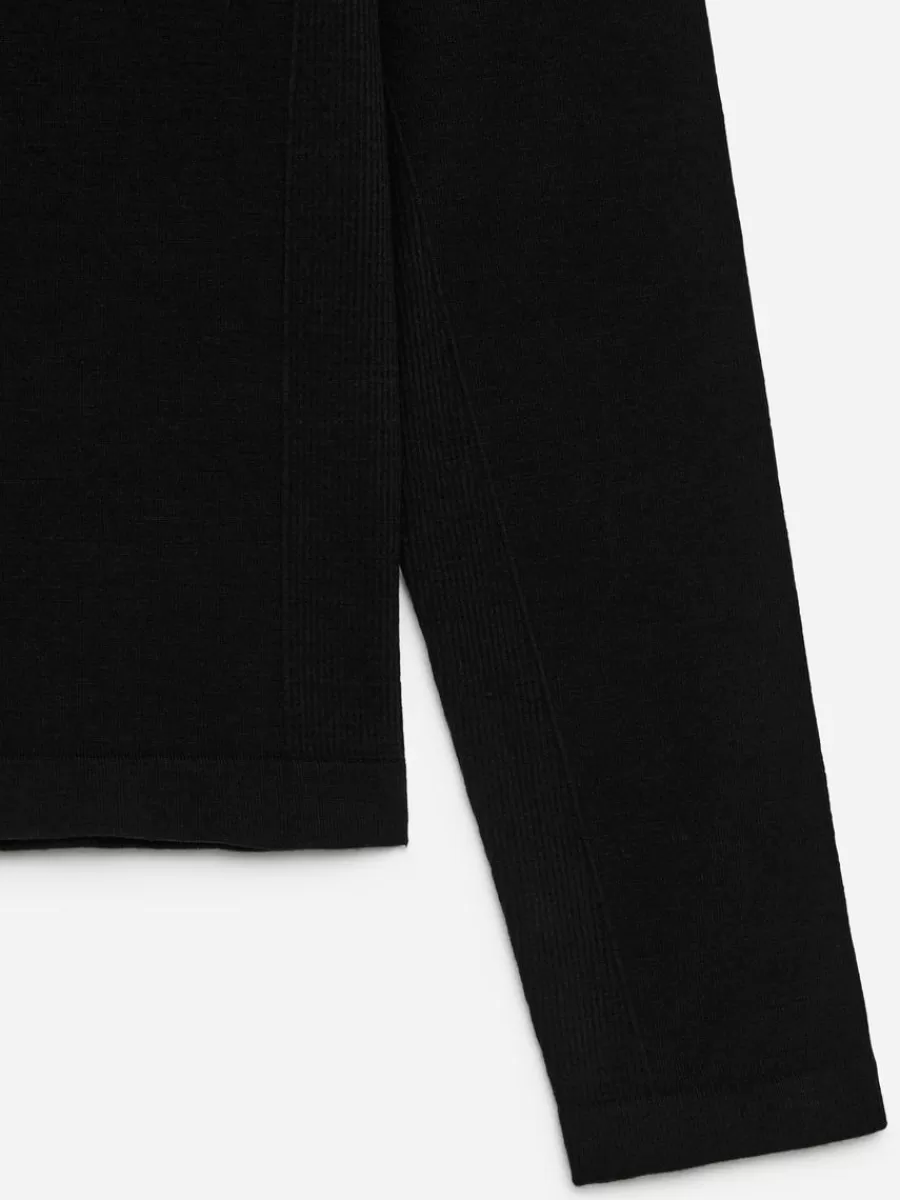 Vêtements De Sport-ARKET Haut en laine sans couture Noir