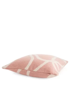 Tous Les Textiles | Housses De Coussin-ARKET Housse de coussin en coton et laine 50 x 50 cm Rose/Beige