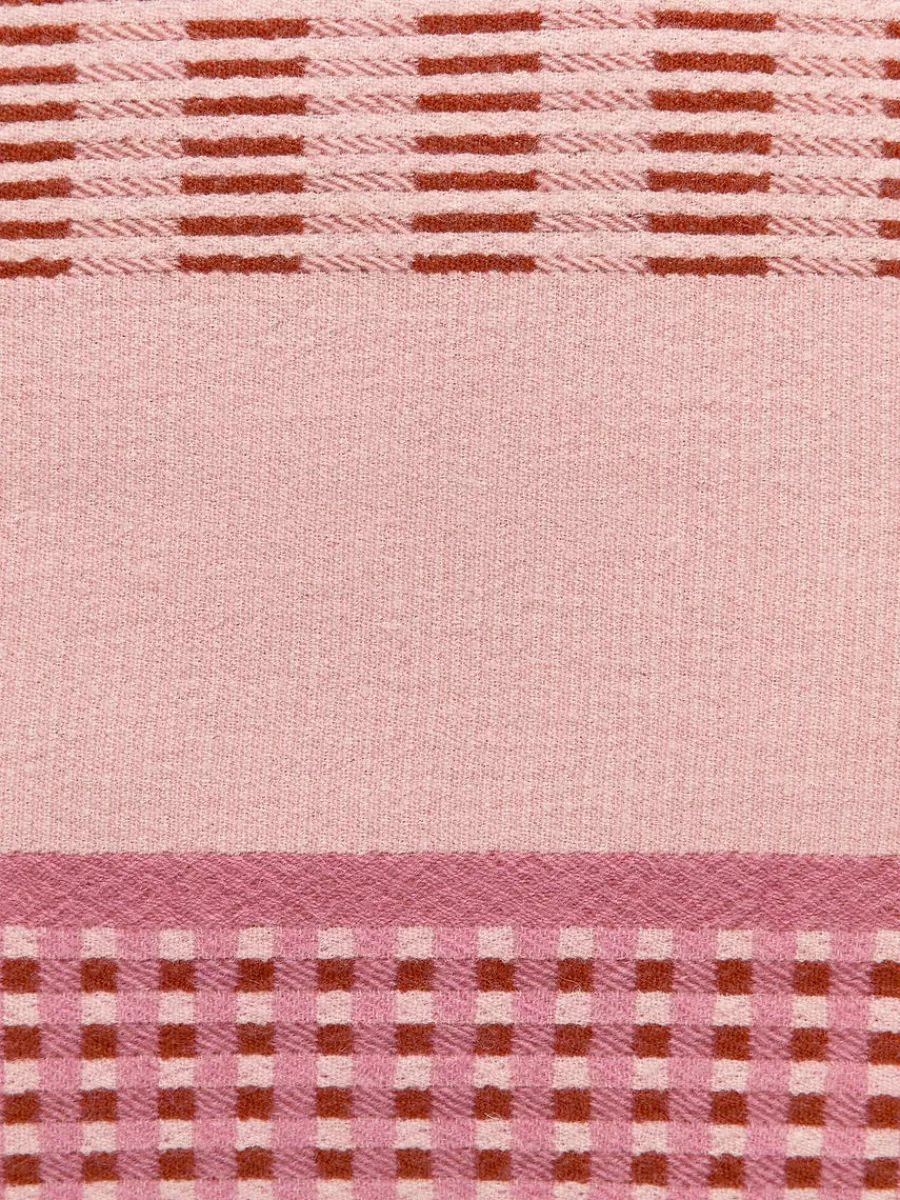 Tous Les Textiles | Housses De Coussin-ARKET Housse de coussin en laine 50 x 50 cm Rose/Bordeaux