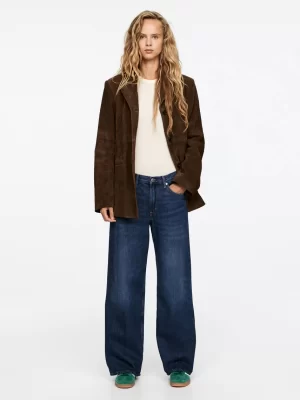 Jeans-ARKET Jean ample taille basse CLOUD Bleu moyen
