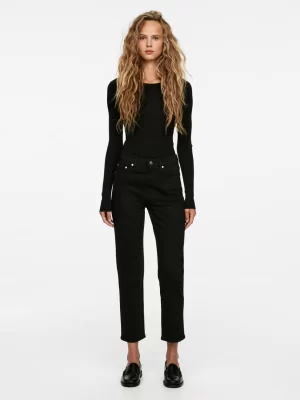 Jeans-ARKET Jean slim extensible JADE CROPPED Noir