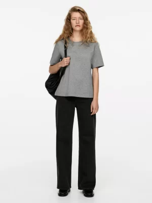 Jeans-ARKET Jean taille haute évasé et extensible LUPINE Noir