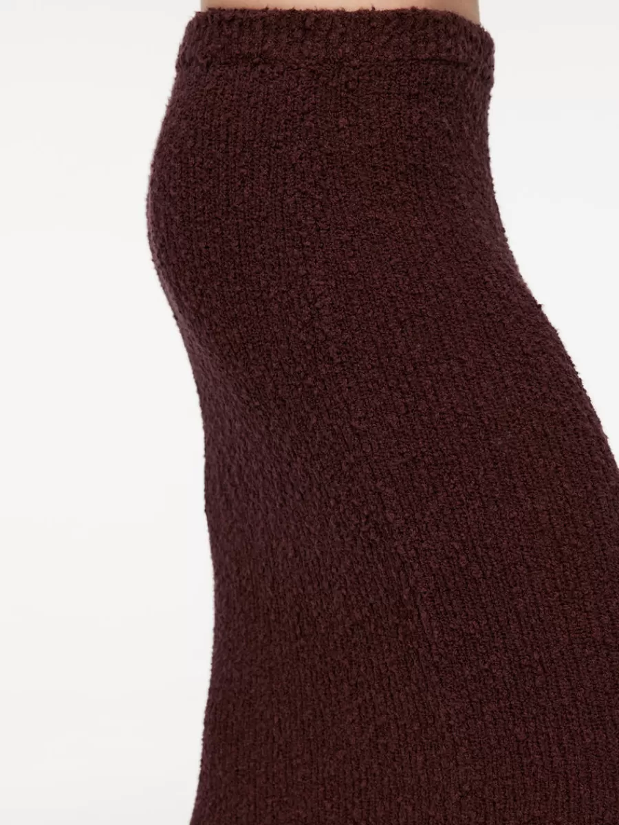 Tenues Décontractées | Jupes-ARKET Jupe en maille ajourée Bordeaux