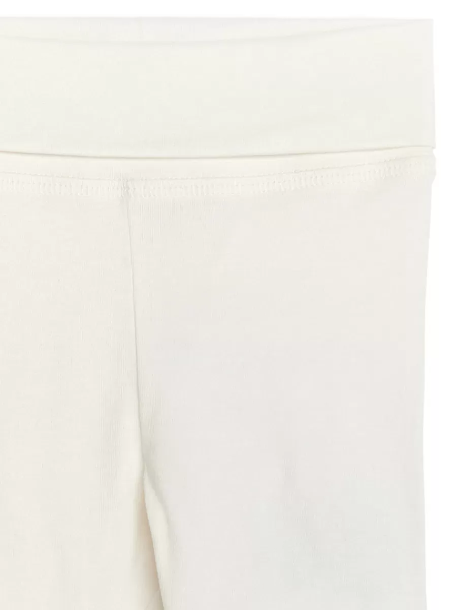 Bas-ARKET Legging en coton doux pour nouveau-né Blanc
