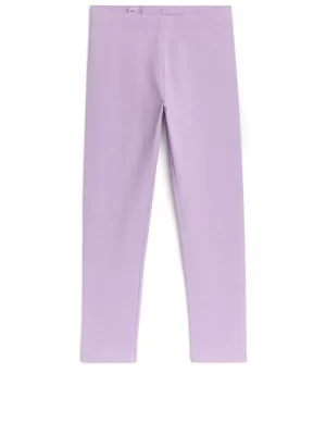Pantalons Et Shorts | Pantalons-ARKET Legging en jersey Mauve