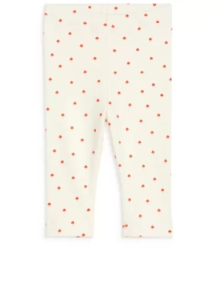 Bas-ARKET Legging en jersey Blanc cassé/Champignons
