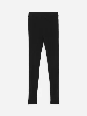 Pantalons-ARKET Leggings zippés Noir