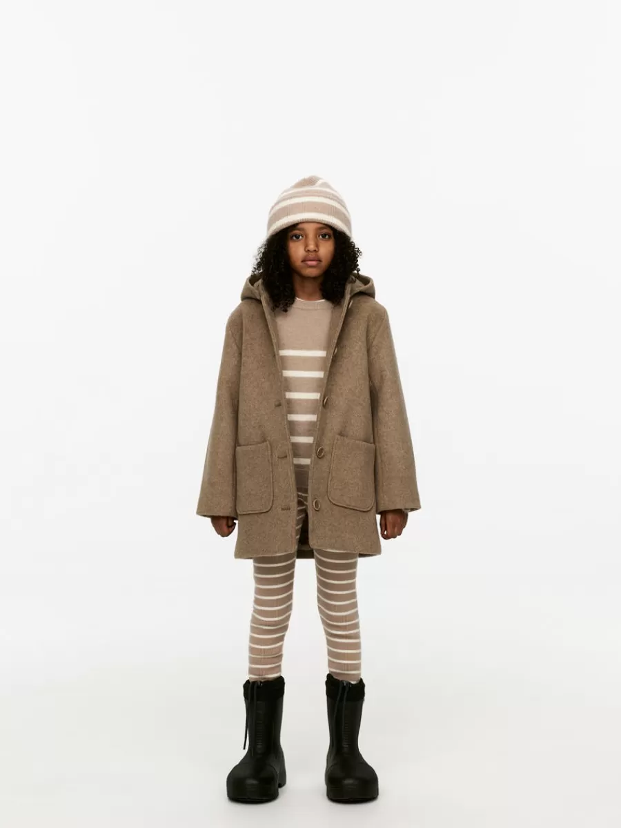 Manteaux Et Vestes | Manteaux Et Vestes-ARKET Manteau en mélange de laine Taupe
