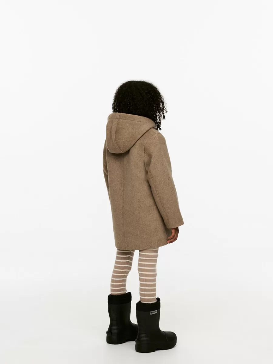 Manteaux Et Vestes | Manteaux Et Vestes-ARKET Manteau en mélange de laine Taupe
