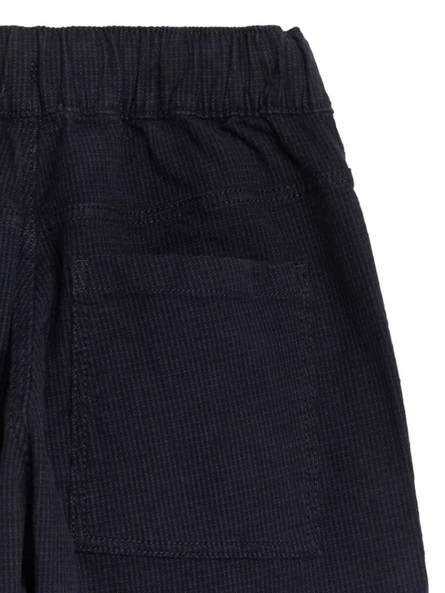 Pantalons | Pantalons-ARKET Pantalon à rayures hickory Bleu foncé/Rayures bleues