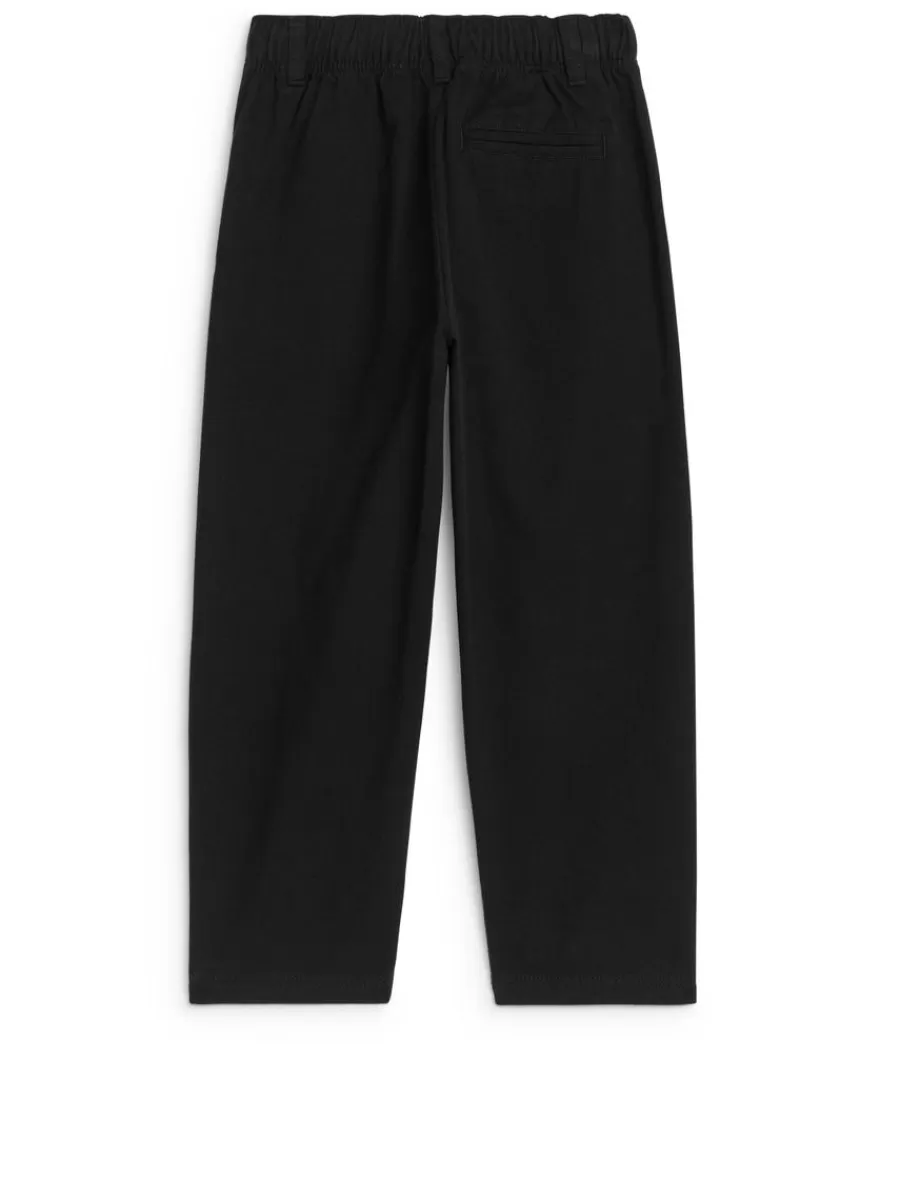 Pantalons | Pantalons-ARKET Pantalon chino fuselé Noir