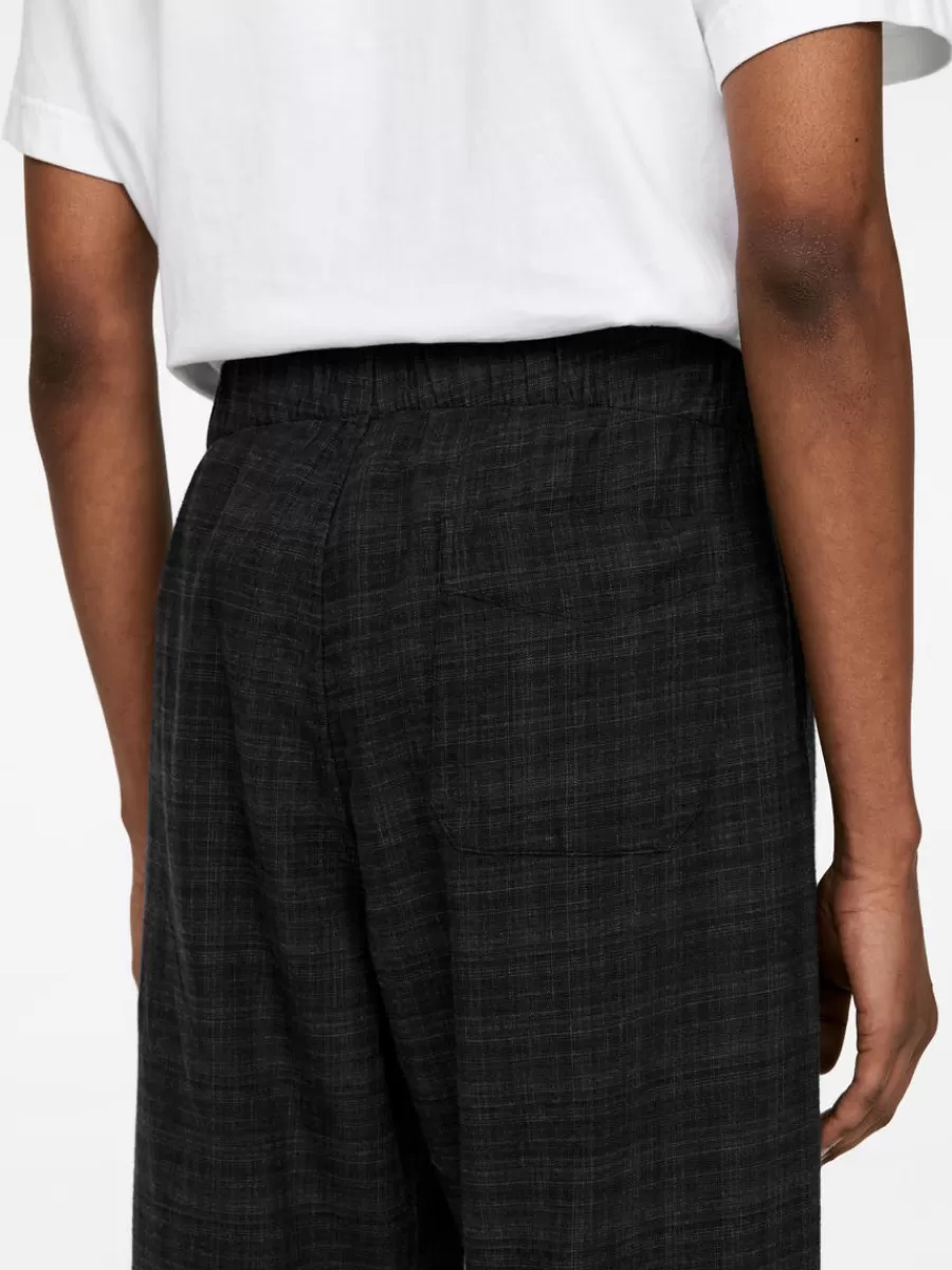 Tenues Décontractées-ARKET Pantalon de pyjama en flanelle gris