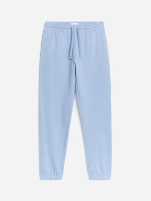 Pantalons | Pantalons-ARKET Pantalon de survêtement en tissu éponge Bleu poudré