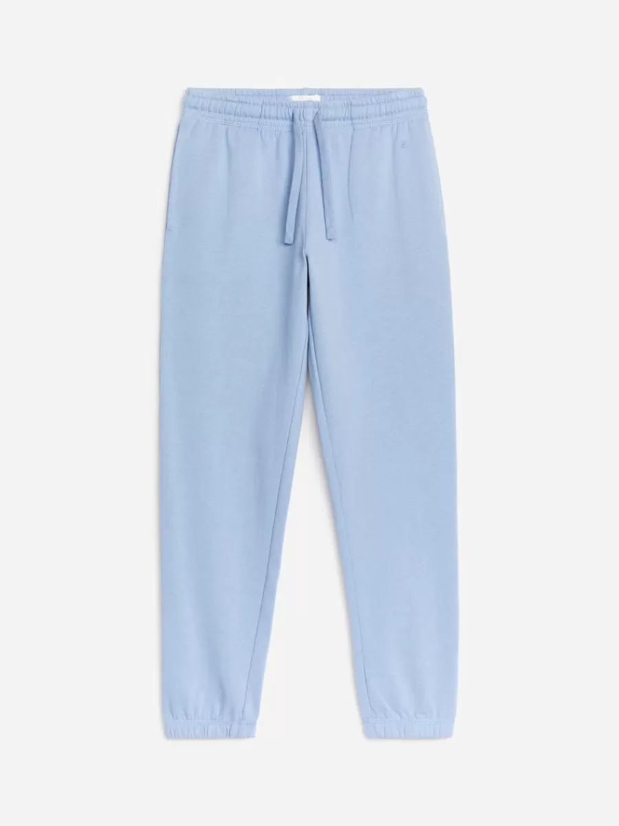 Pantalons | Pantalons-ARKET Pantalon de survêtement en tissu éponge Bleu poudré