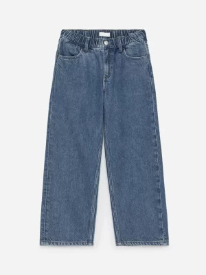 Pantalons | Pantalons-ARKET Pantalon en denim à enfiler Bleu moyen