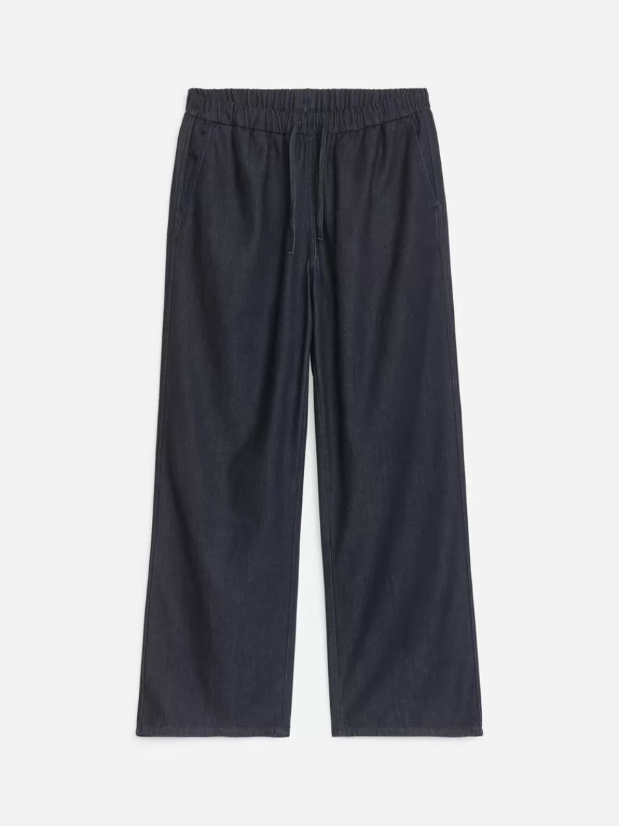 Tenues Décontractées | Jeans-ARKET Pantalon en denim brut Bleu foncé