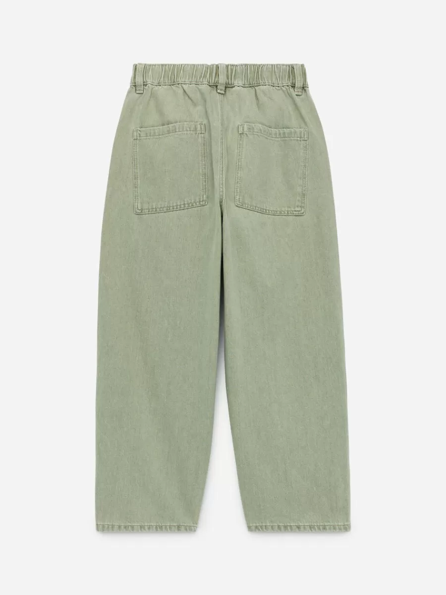 Pantalons | Pantalons-ARKET Pantalon en denim délavé Vert