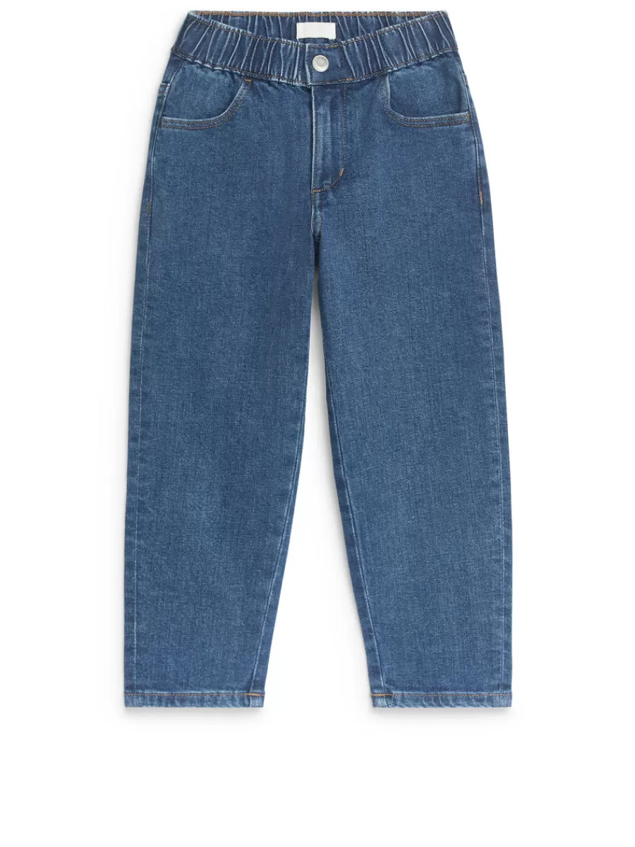 Jeans | Pantalons Et Shorts-ARKET Pantalon en jean à enfiler Bleu moyen