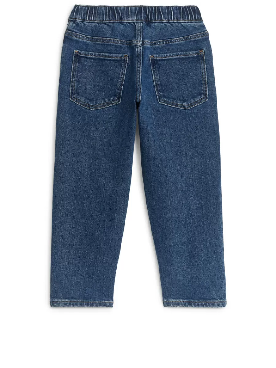 Jeans | Pantalons Et Shorts-ARKET Pantalon en jean à enfiler Bleu moyen
