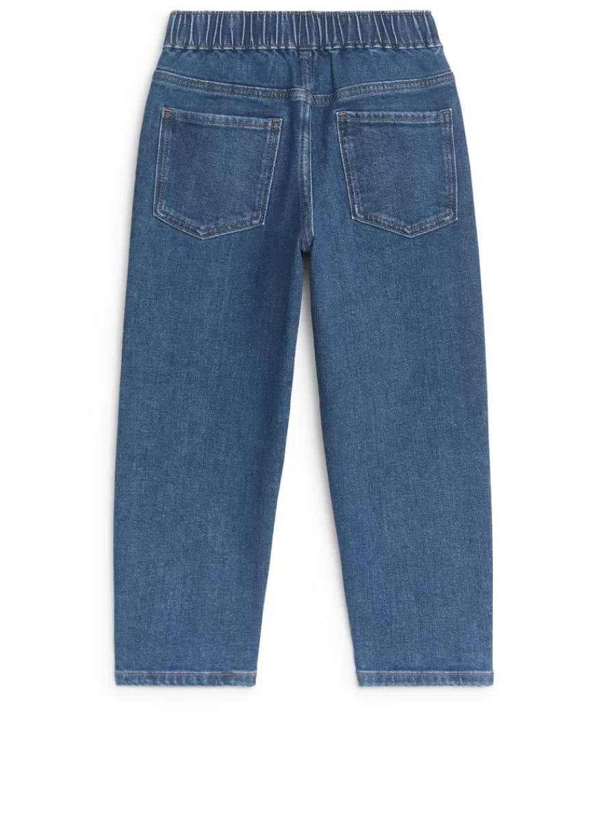 Jeans | Pantalons Et Shorts-ARKET Pantalon en jean à enfiler Bleu moyen