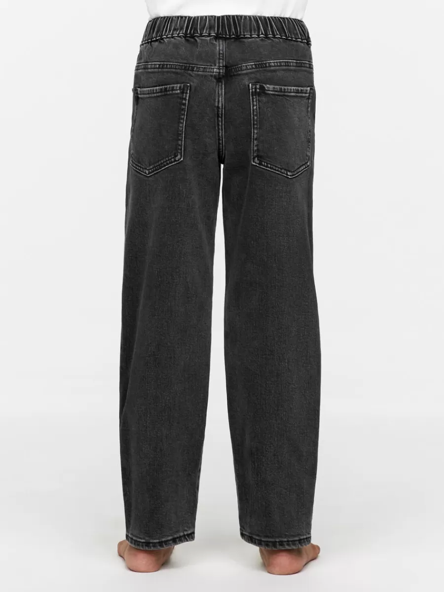 Jeans | Pantalons Et Shorts-ARKET Pantalon en jean à enfiler Noir délavé