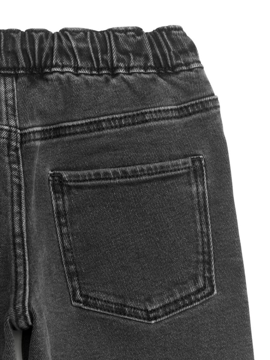 Jeans | Pantalons Et Shorts-ARKET Pantalon en jean à enfiler Noir délavé