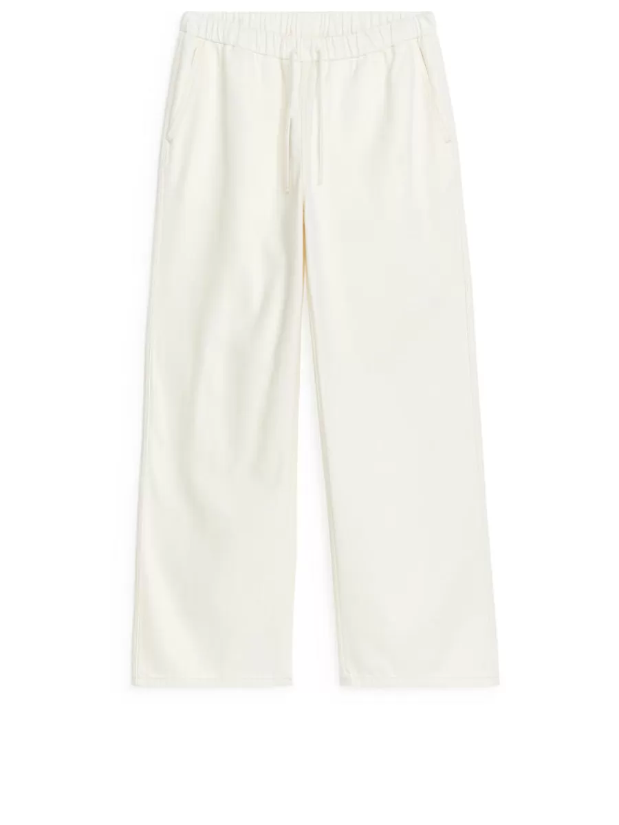 Tenues Décontractées | Jeans-ARKET Pantalon en jean avec cordon de serrage Blanc