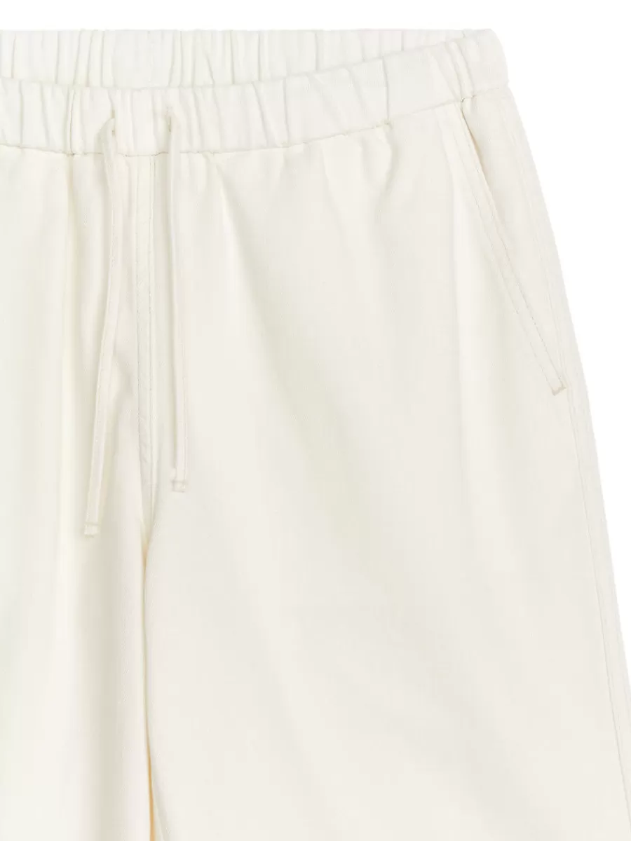 Tenues Décontractées | Jeans-ARKET Pantalon en jean avec cordon de serrage Blanc