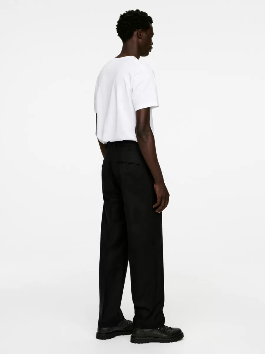 Pantalons-ARKET Pantalon en laine Noir