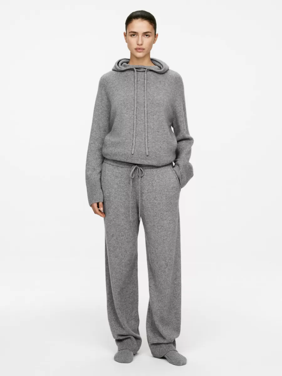 Vêtements De Sport-ARKET Pantalon en laine et cachemire gris
