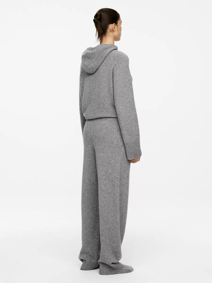 Vêtements De Sport-ARKET Pantalon en laine et cachemire gris