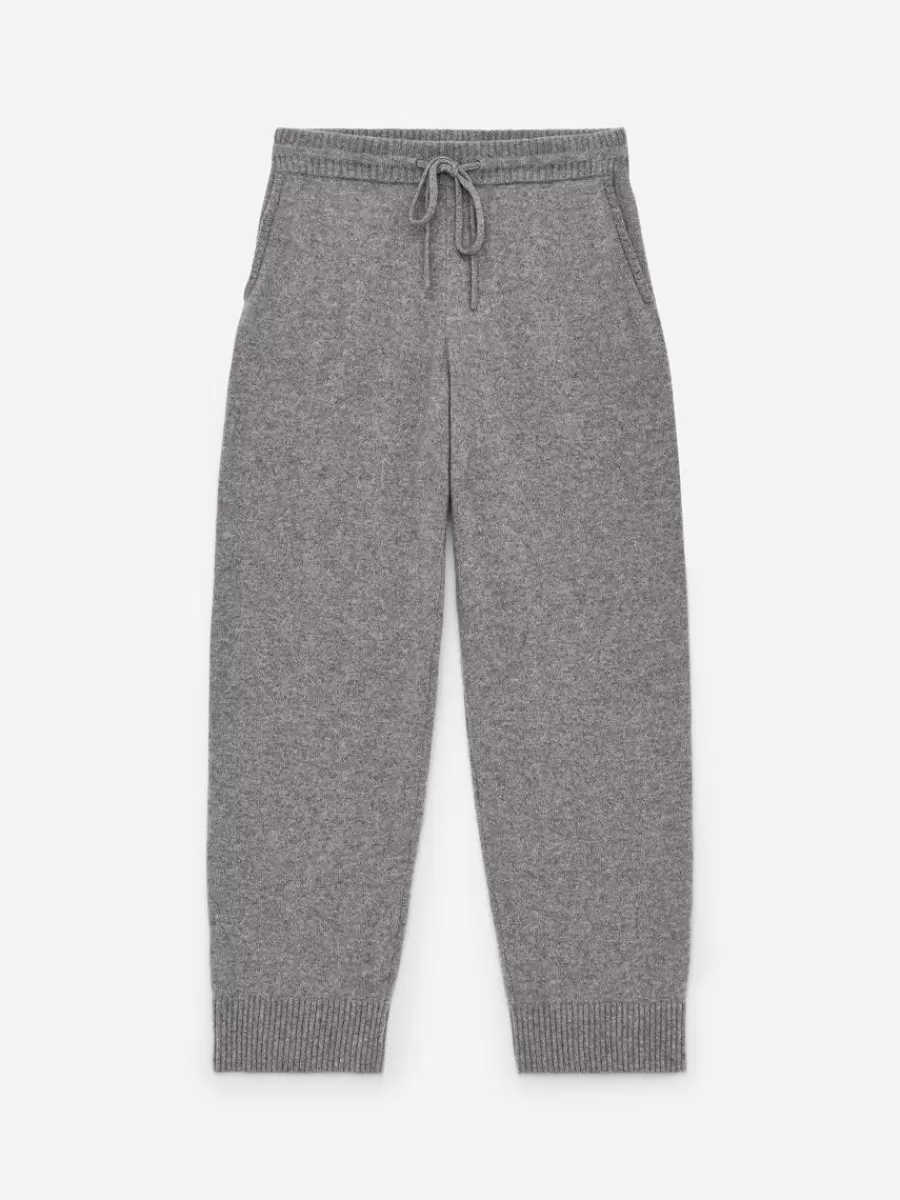 Vêtements De Sport-ARKET Pantalon en laine et cachemire gris