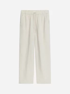 Maillots De Bain | Tenues Décontractées-ARKET Pantalon en lin avec cordon de serrage Beige