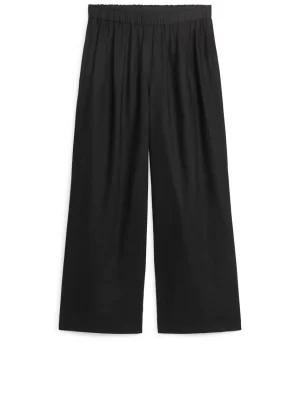 Maillots De Bain | Tenues Décontractées-ARKET Pantalon large en lin Noir