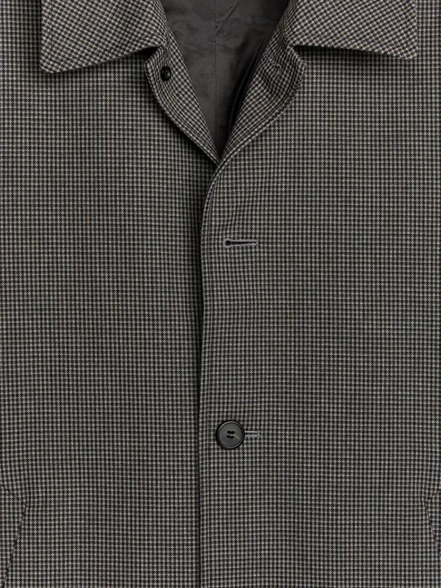 Manteaux Et Vestes-ARKET Pardessus à carreaux Gris/Noir
