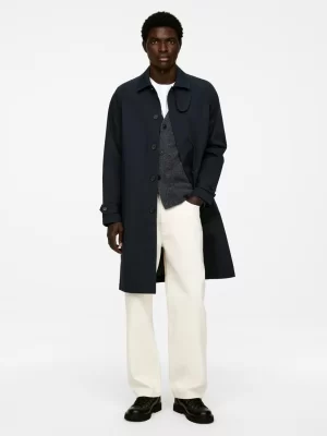 Manteaux Et Vestes-ARKET Pardessus mi-long 2-in-1 Bleu foncé