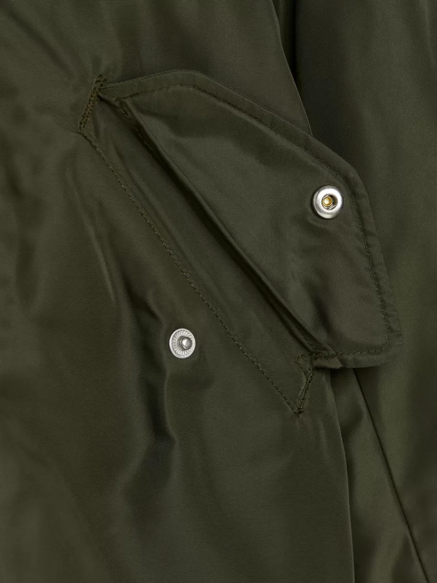 Manteaux Et Vestes | Manteaux Et Vestes-ARKET Parka matelassée Vert kaki