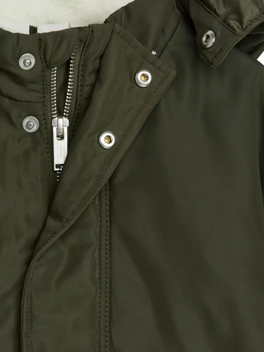 Manteaux Et Vestes | Manteaux Et Vestes-ARKET Parka matelassée Vert kaki